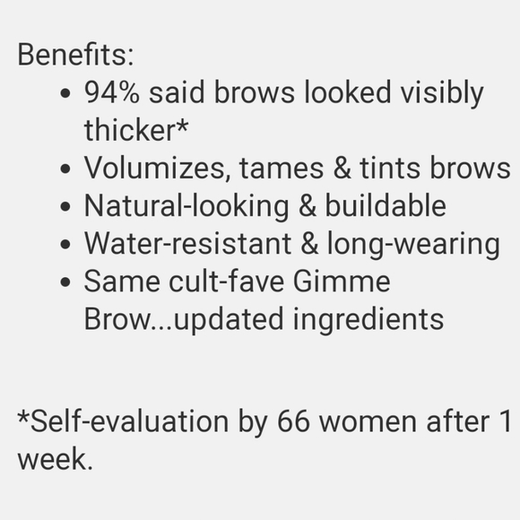 Gimme Brow+ Tinted Volumizing Eyebrow Gel - Picture 5 of 5